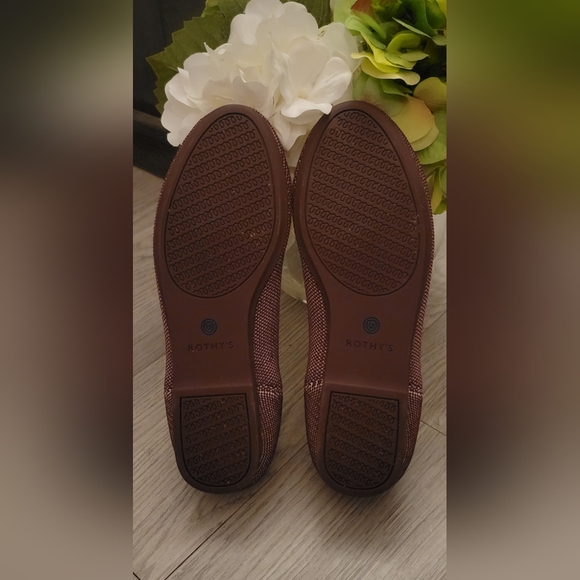 Rothy's The Flat Birdseye Plum Round Toe Flats, Women's Size 6.5, EU 37 - Picture 13 of 16